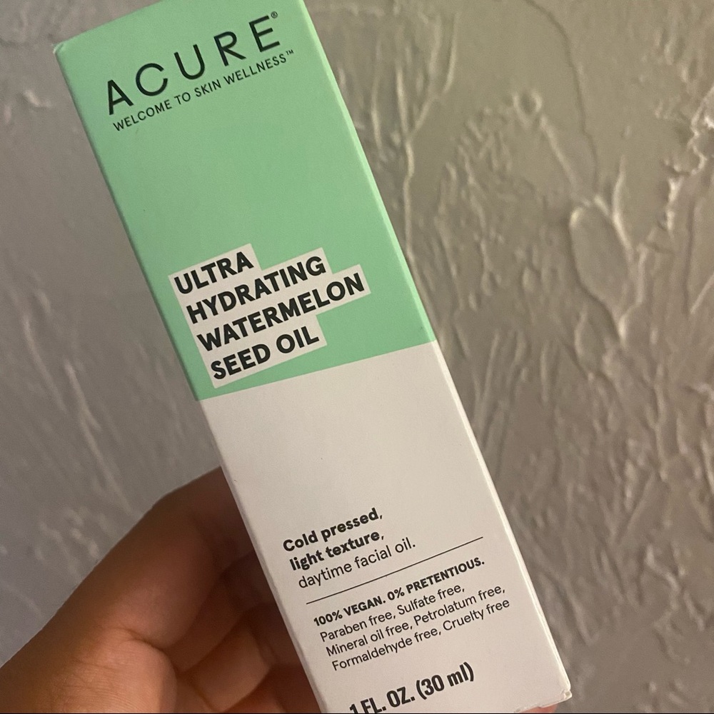 Acure Ultra Hydrating Watermelon Seed Oil